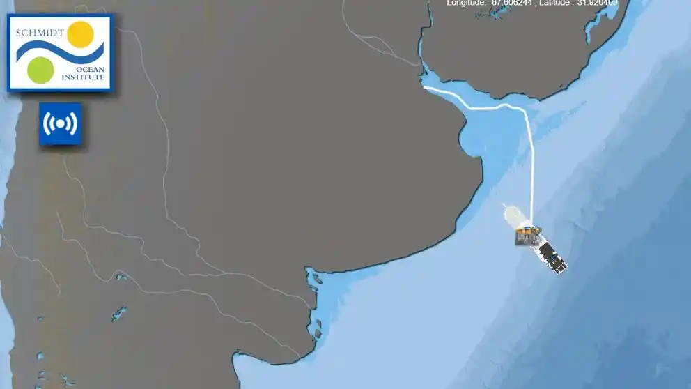 La nueva expedición del CONICET y la UBA navega frente a la costa bonaerense