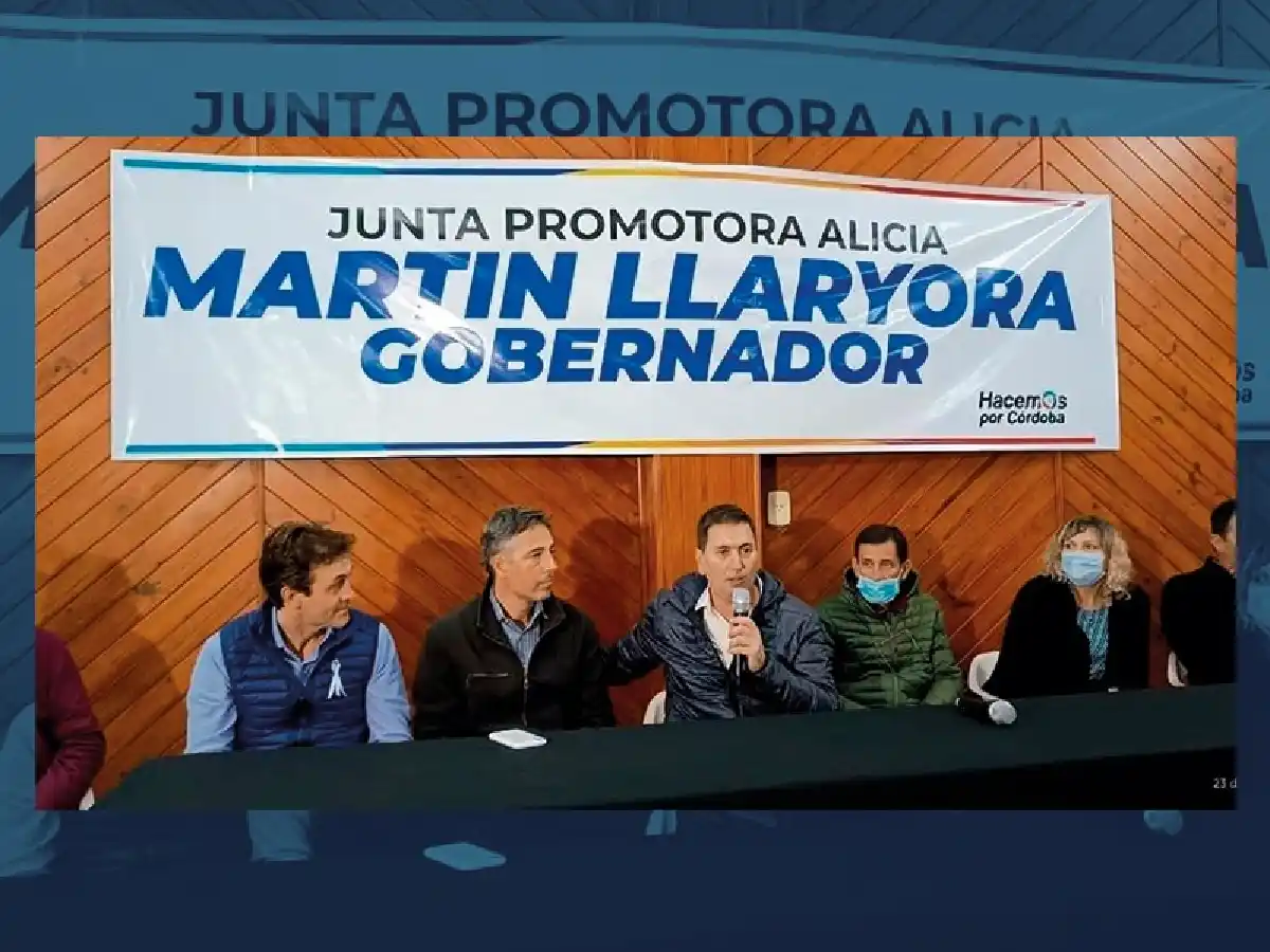 Se lanzó en Alicia la junta promotora “Llaryora Gobernador 2023”