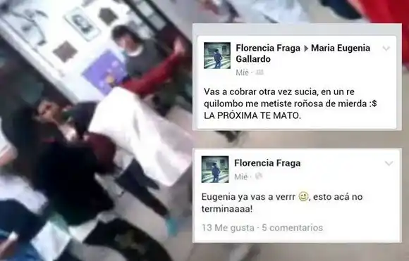 Violencia en la escuela: "Vas a cobrar otra vez roñosa"