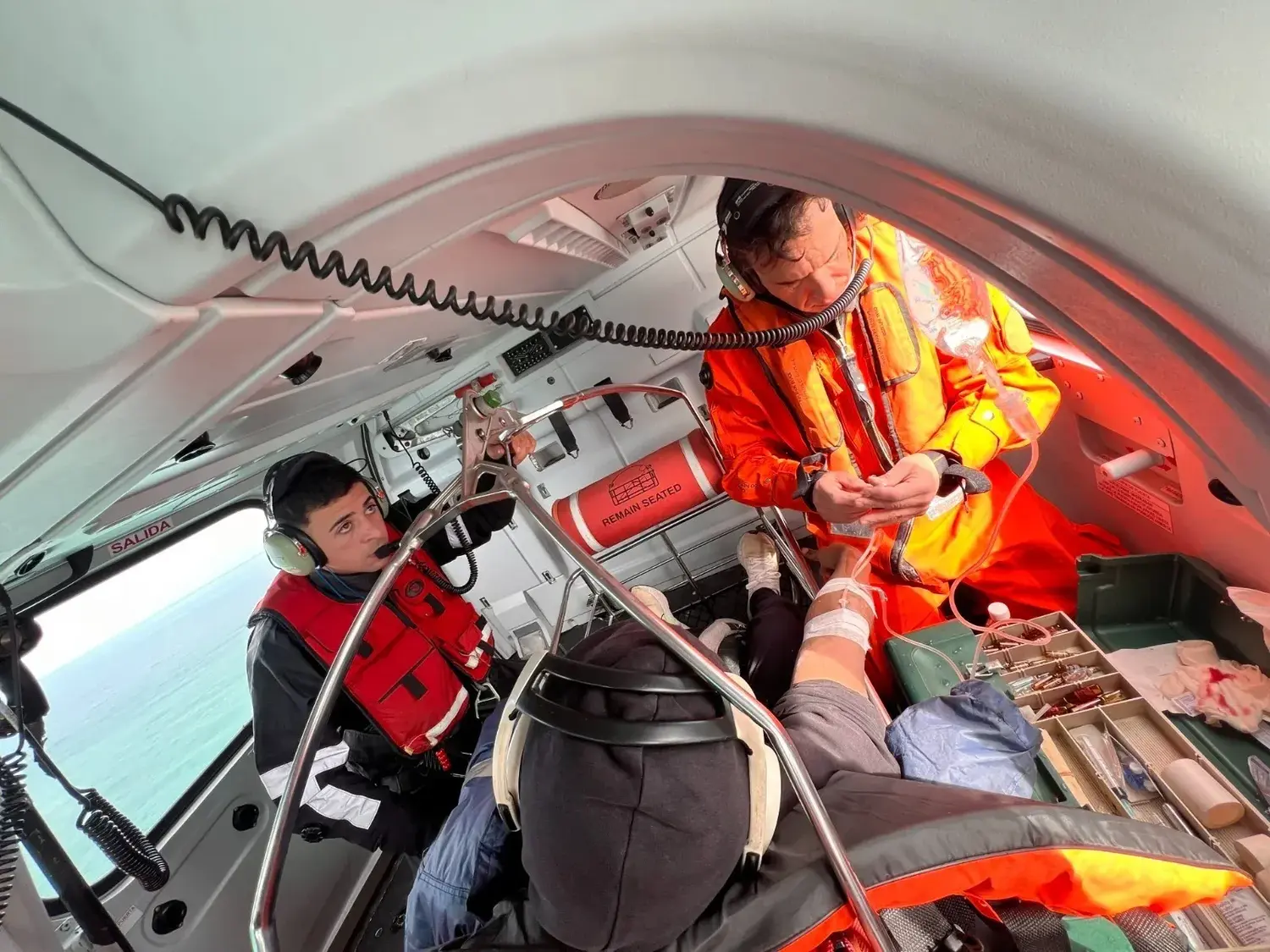 Personal de Prefectura debió rescatar a un marinero
