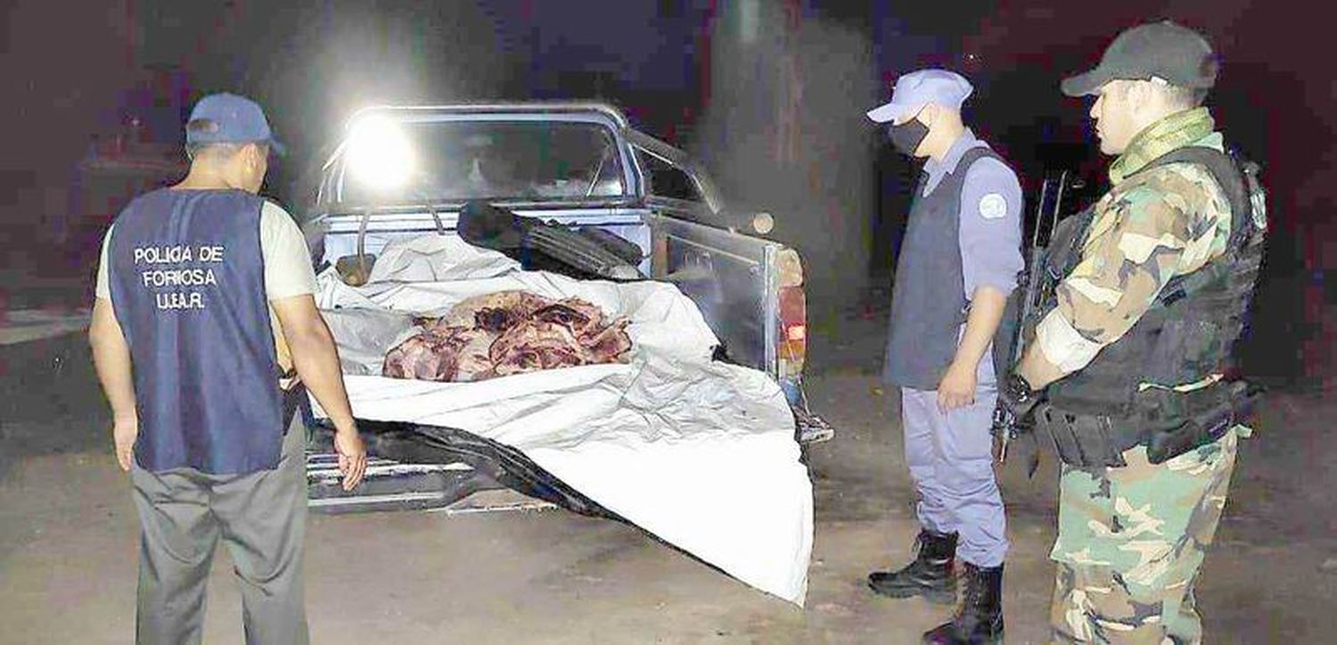 Secuestran carne vacuna y pescado 
durante destacado operativo conjunto