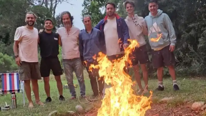 Imagen de uno de los círculos realizados en 2025. (Foto Instagram: @hombresquelaten)