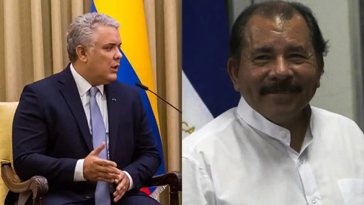 Iván Duque arremete contra Daniel Ortega por permitir entrada de tropas rusas 