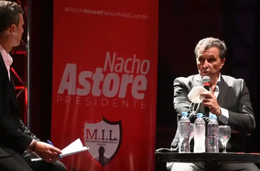 A días de las elecciones en Newells, amenazaron al candidato Nacho Astore