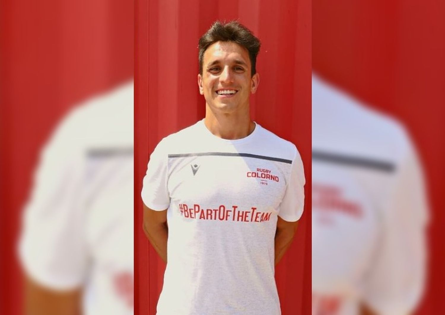 Agustín Pérez, el kinesiólogo que se fue a Italia a trabajar a un equipo profesional de rugby con otro sampedrino