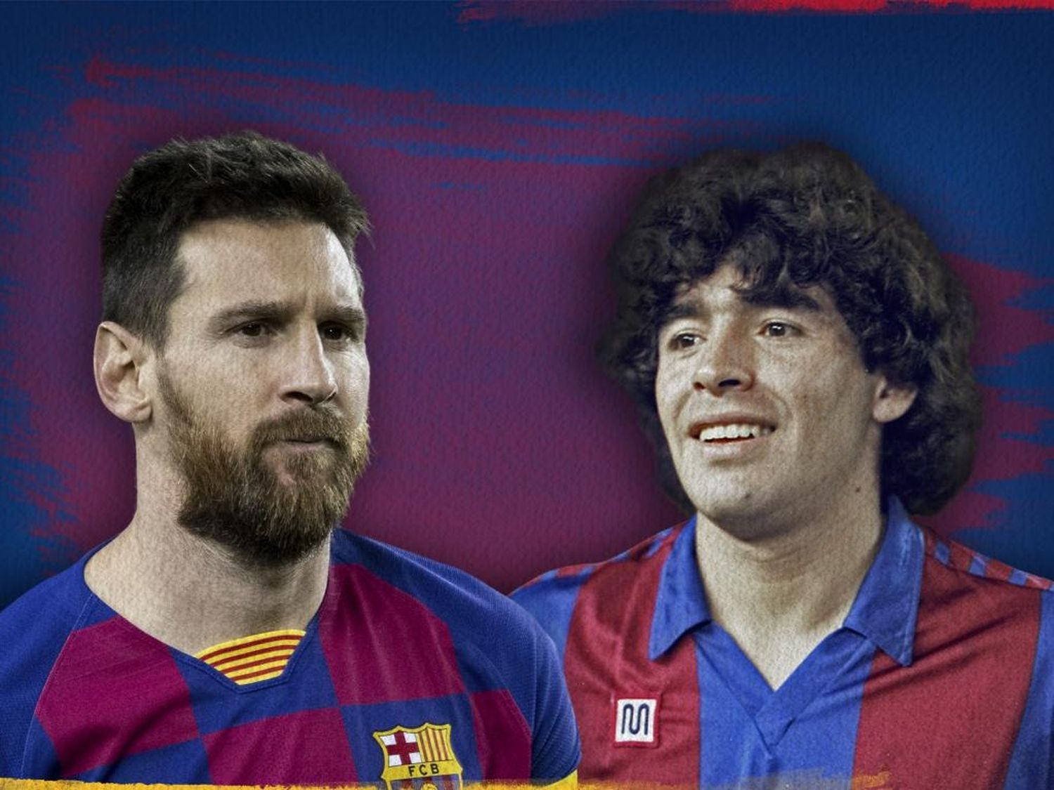 Subastarán dos reliquias que usaron Messi y Maradona en el vestuario del Barcelona