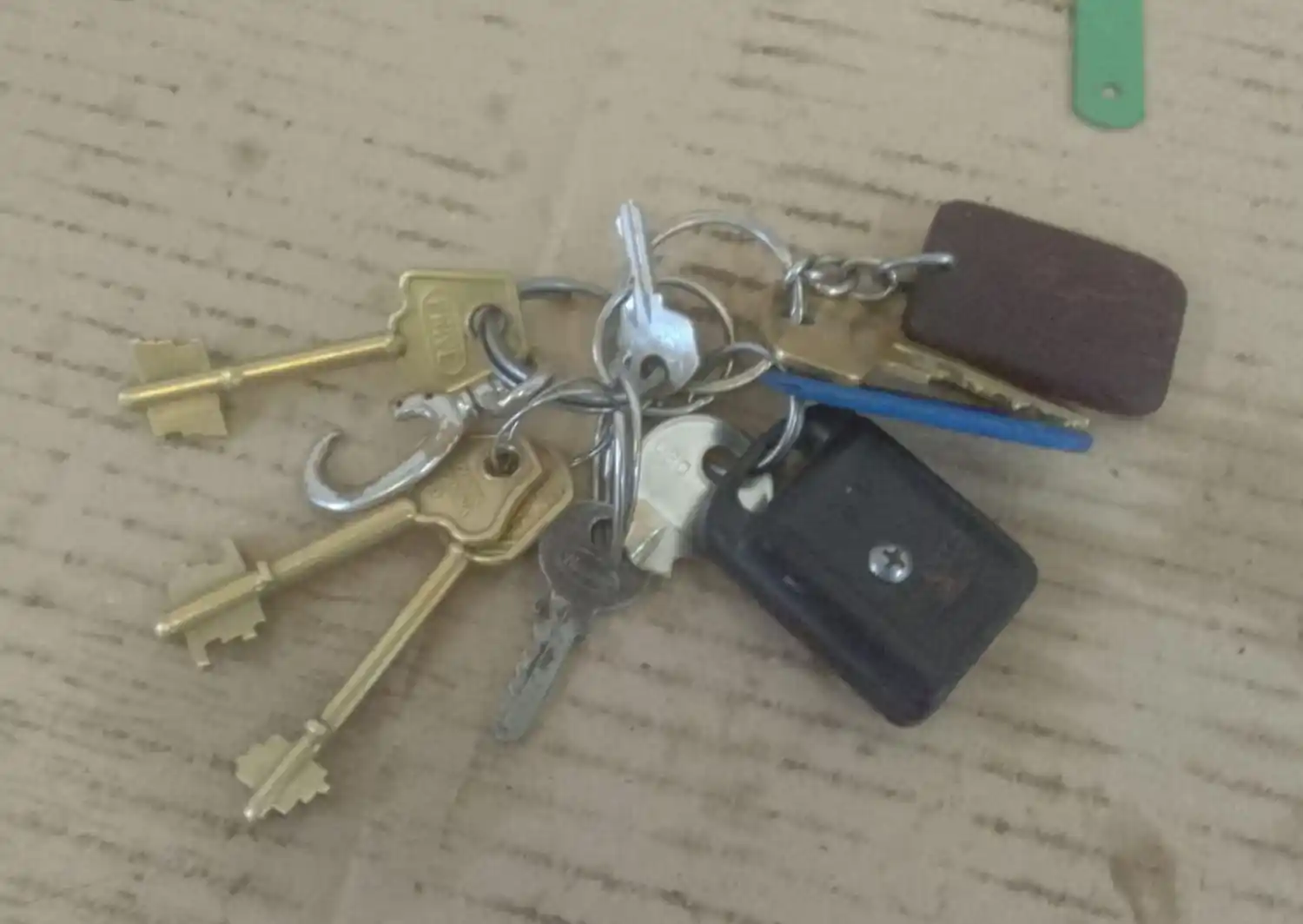 Llaves halladas en la vía pública