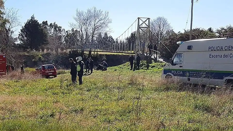 Olavarría: Hallan sin vida en un arroyo a un camionero que estaba desaparecido