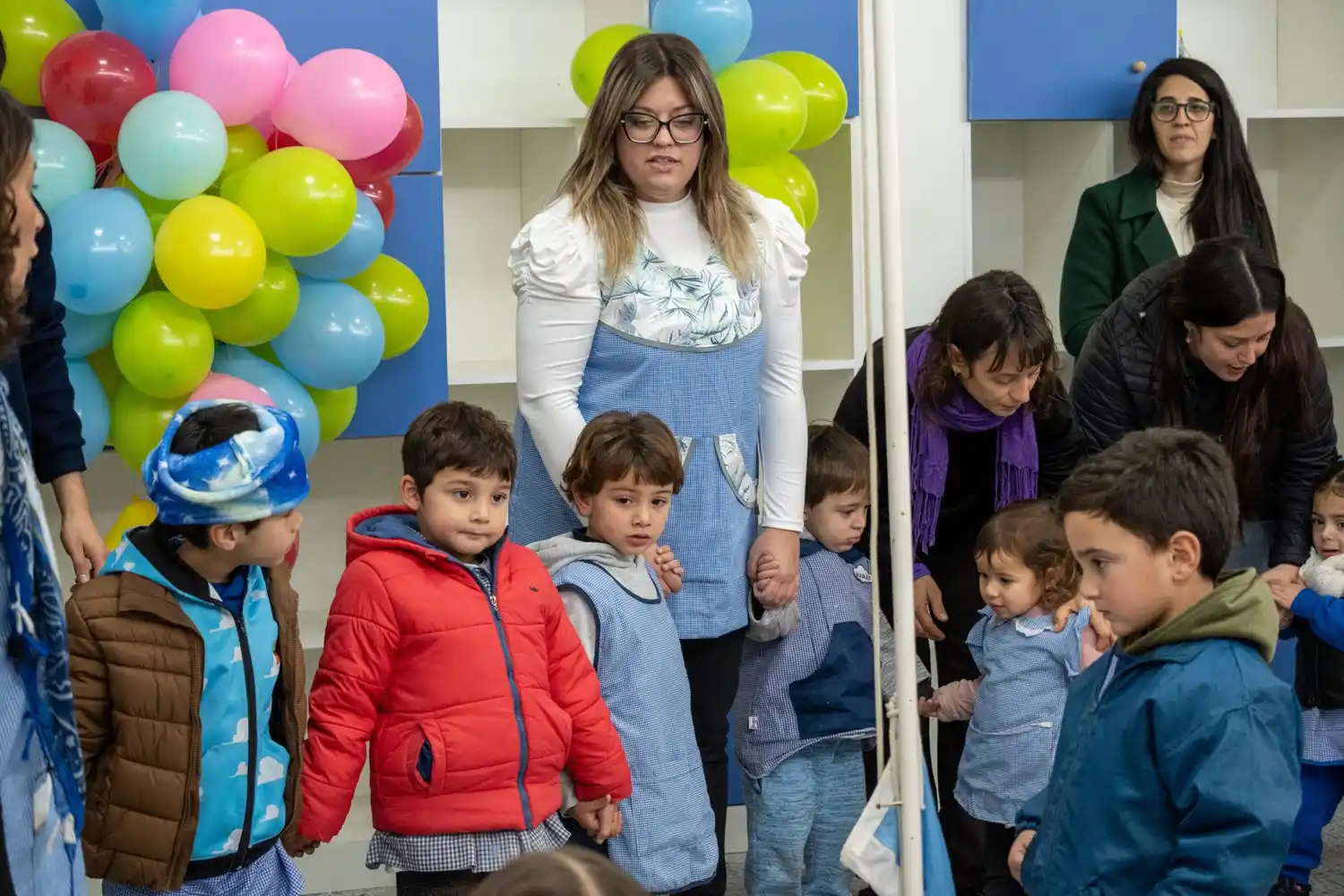 El Jardín 919 de Reta inició las clases en el nuevo edificio