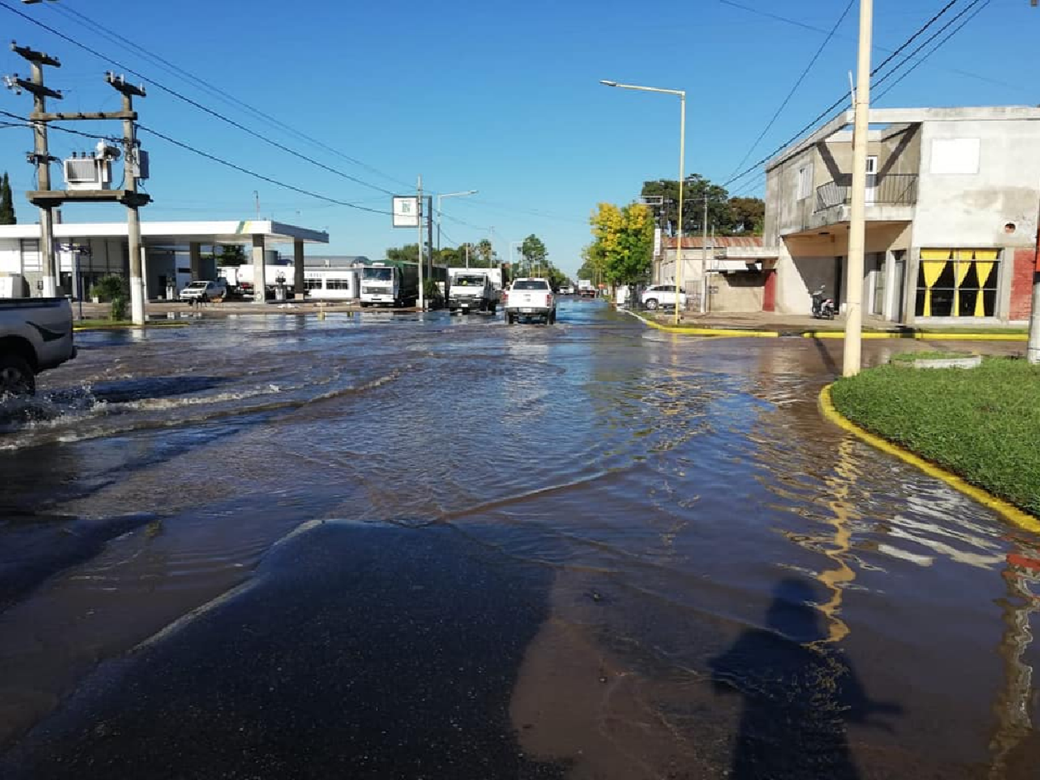 Cómo están hoy los pueblos de San Justo afectados por el temporal