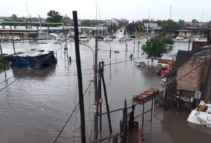 La Matanza: murió un bebé ahogado por las inundaciones