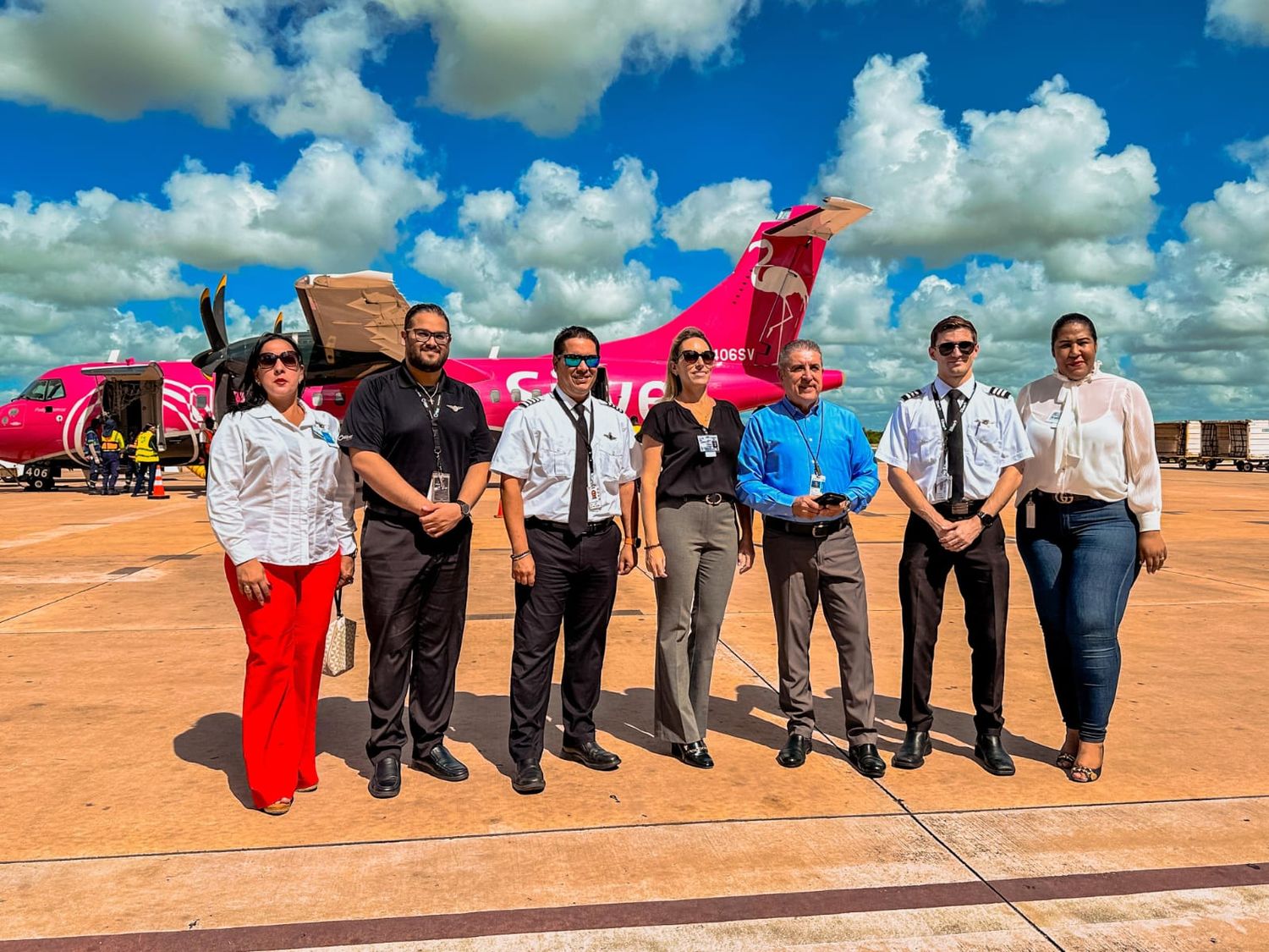 Silver Airways began flights between San Juan and La Romana