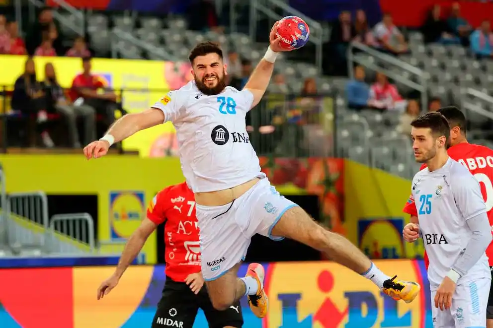 Mundial de Handball 2025: Los Gladiadores cayeron en el debut ante Egipto