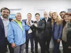 Axel Kicillof se llevó la promesa de los jefes comunales de militar la campaña