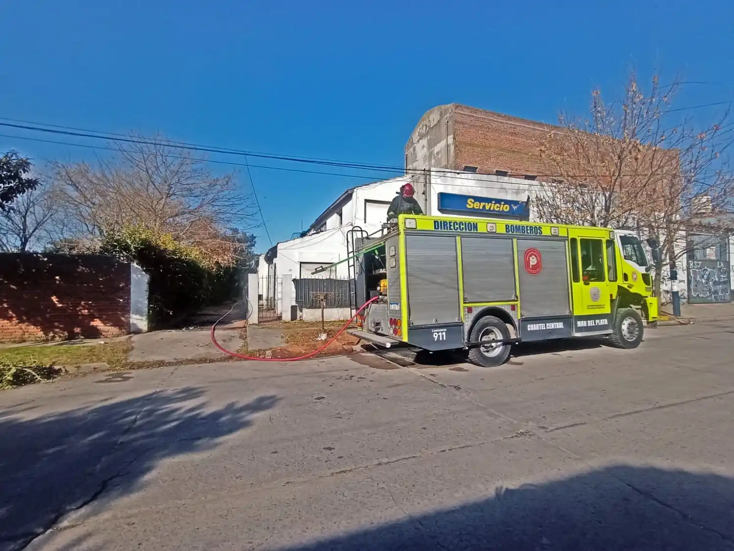 No hubo que lamentar víctimas ni se registraron heridos.