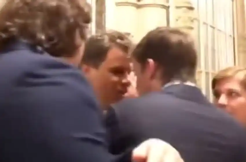 Tenso cruce y agresiones entre Facundo Manes y Santiago Caputo en el Congreso