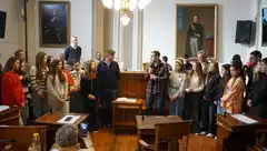 El Concejo distinguió a la Selección femenina de básquet de Tandil, campeona Zonal