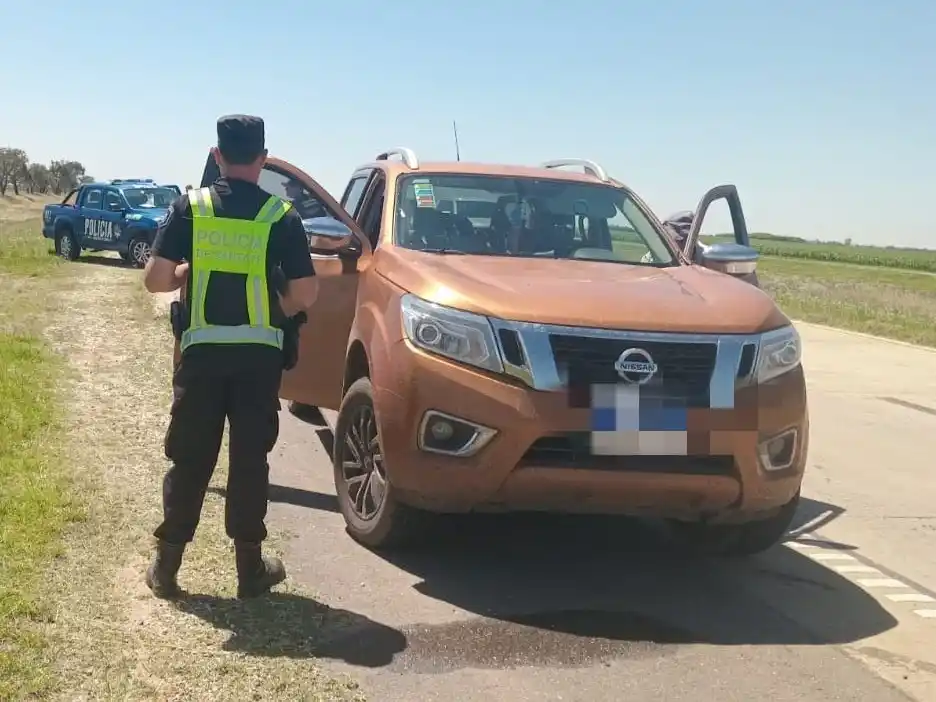 La Guardia Provincial detiene a conductor por tenencia indebida de arma de fuego en un control sobre la RN 19 - 1