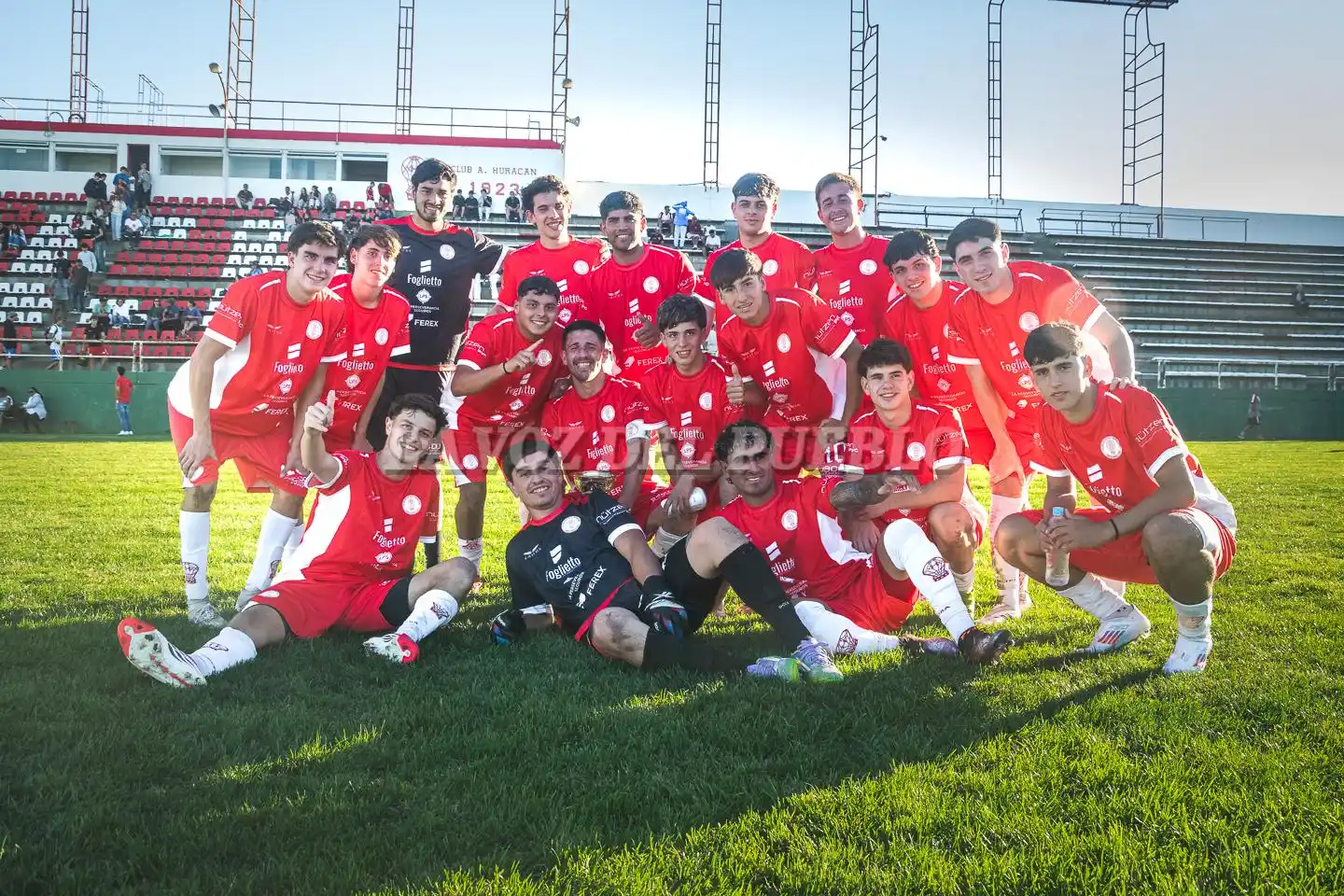 El equipo campeón, Huracán se alzó con la Copa García en los penales ante Once Corazones
