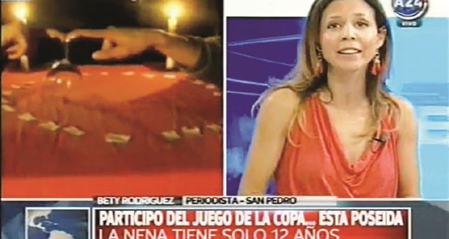 Niña “poseída”:  Todo apunta a que Milagros  sufre un cuadro de esquizofrenia