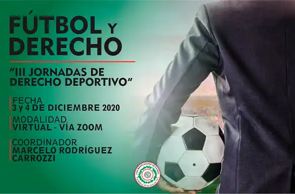 Se viene la tercera jornada marplatense de Derecho Deportivo