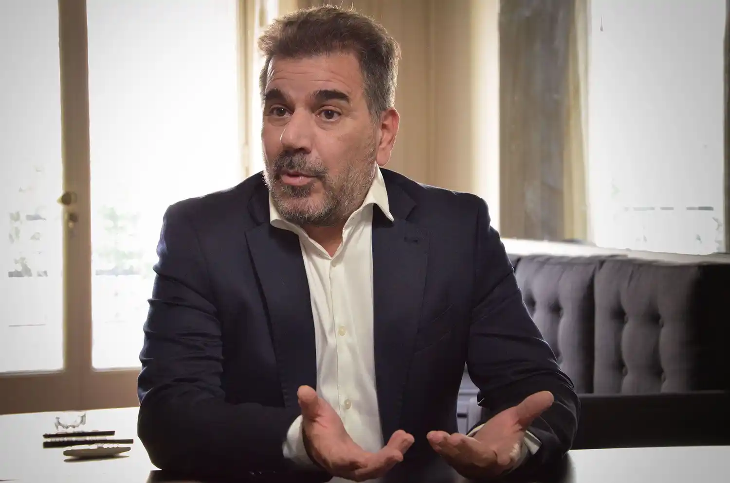 Ritondo no descarta un acuerdo PRO-LLA en Provincia. Foto: Infobae