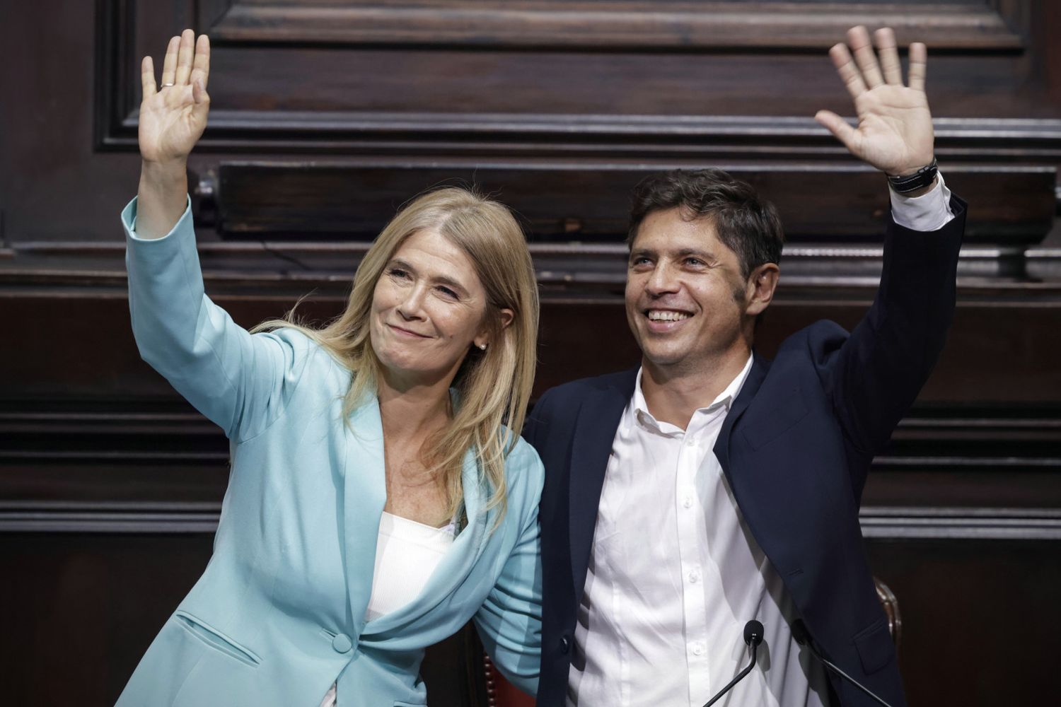 Axel Kicillof en la apertura de sesiones de la Legislatura