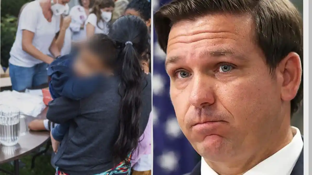 ¡DESPUÉS DE ENVIAR A VENEZOLANOS A UNA ISLA LUJOSA! Lo que dijo el gobernador: «Florida no es un estado santuario»