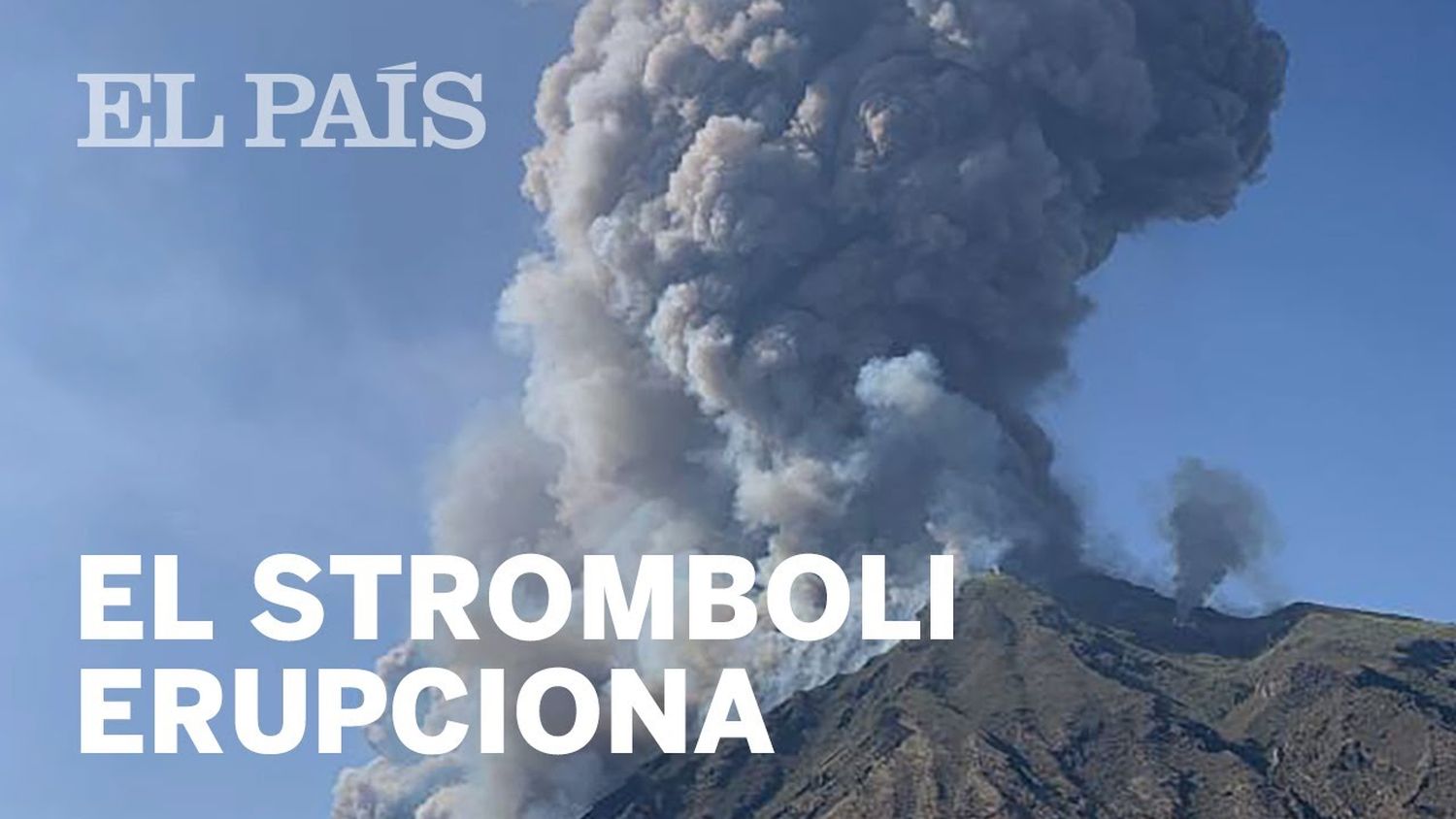 Italia: un muerto y un herido tras la explosión del volcán Estrómboli