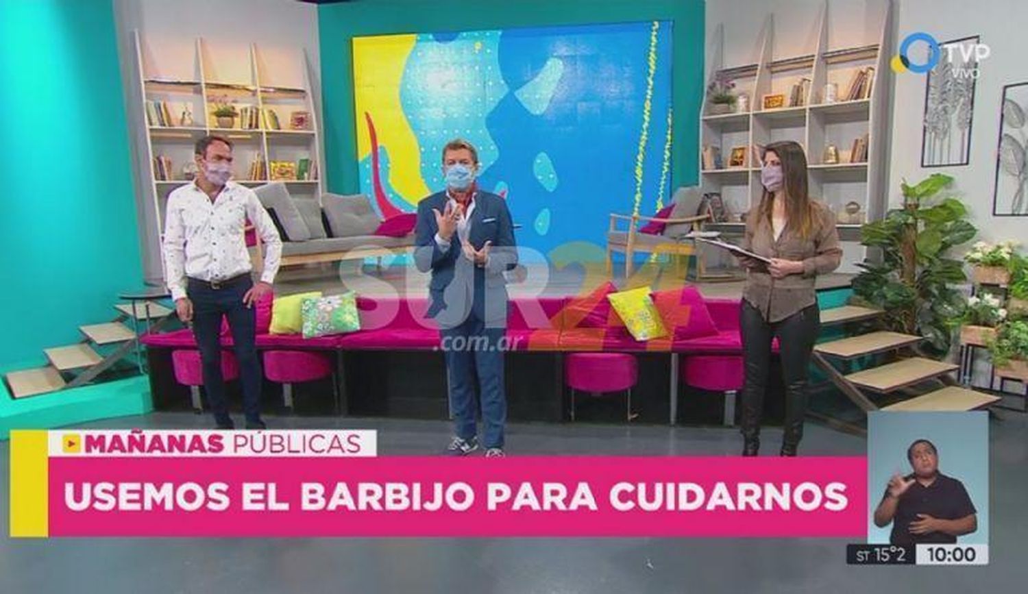 Desde hoy, más barbijos en las pantallas de TV