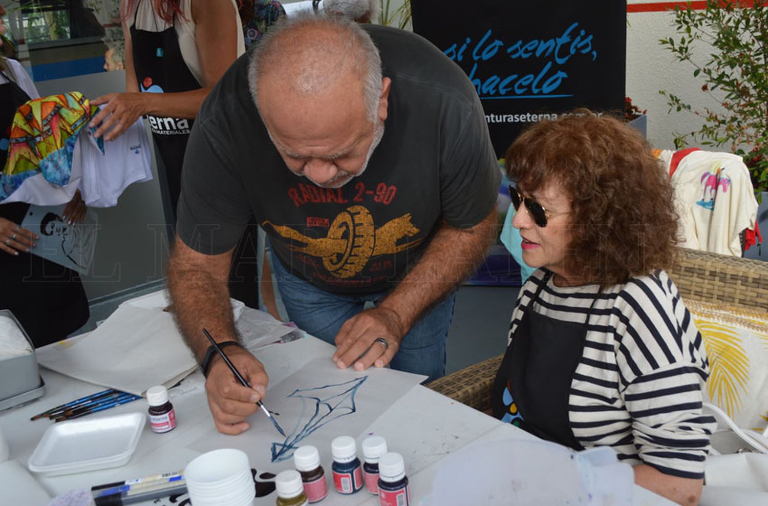 Martes solidario en La Plaza de Arte de Espacio Clarín