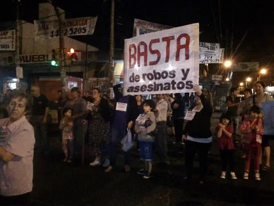 Buena convocatoria en marchas por inseguridad en General Rodríguez y Luján