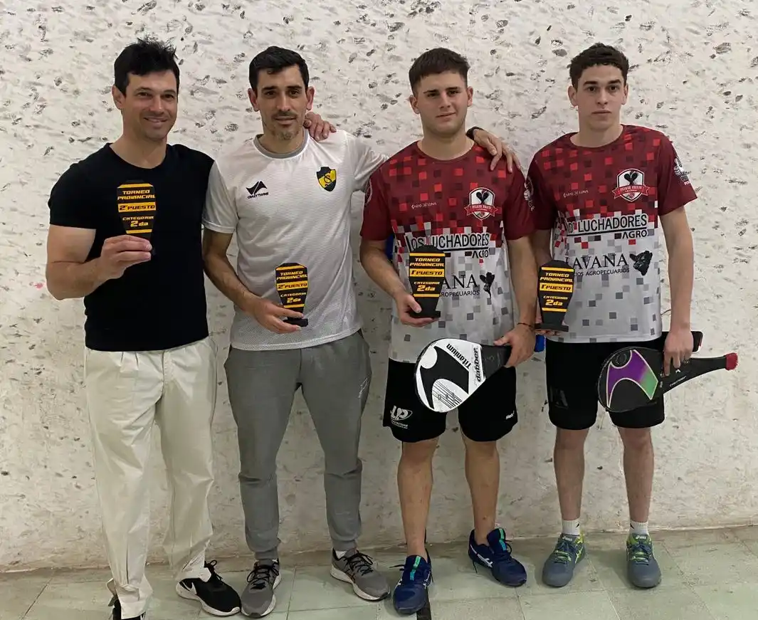 Peloni y Miranda ganaron la primera fecha de segunda división del Provincial en el club de Pelota Chascomús