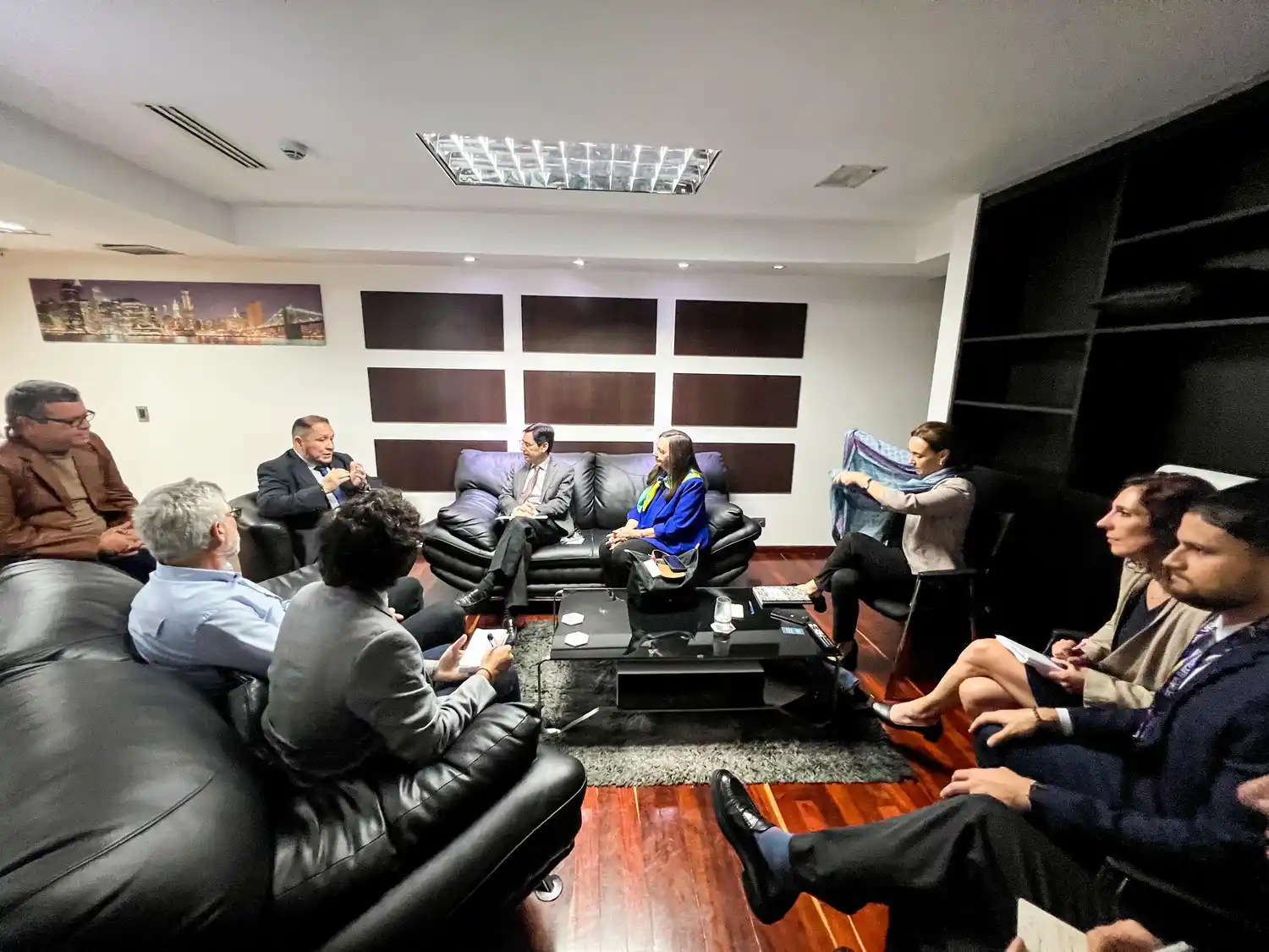 José Brito al Centro Carter: Ustedes deben acompañarnos a evitar que la vorágine de violencia se apodere del país