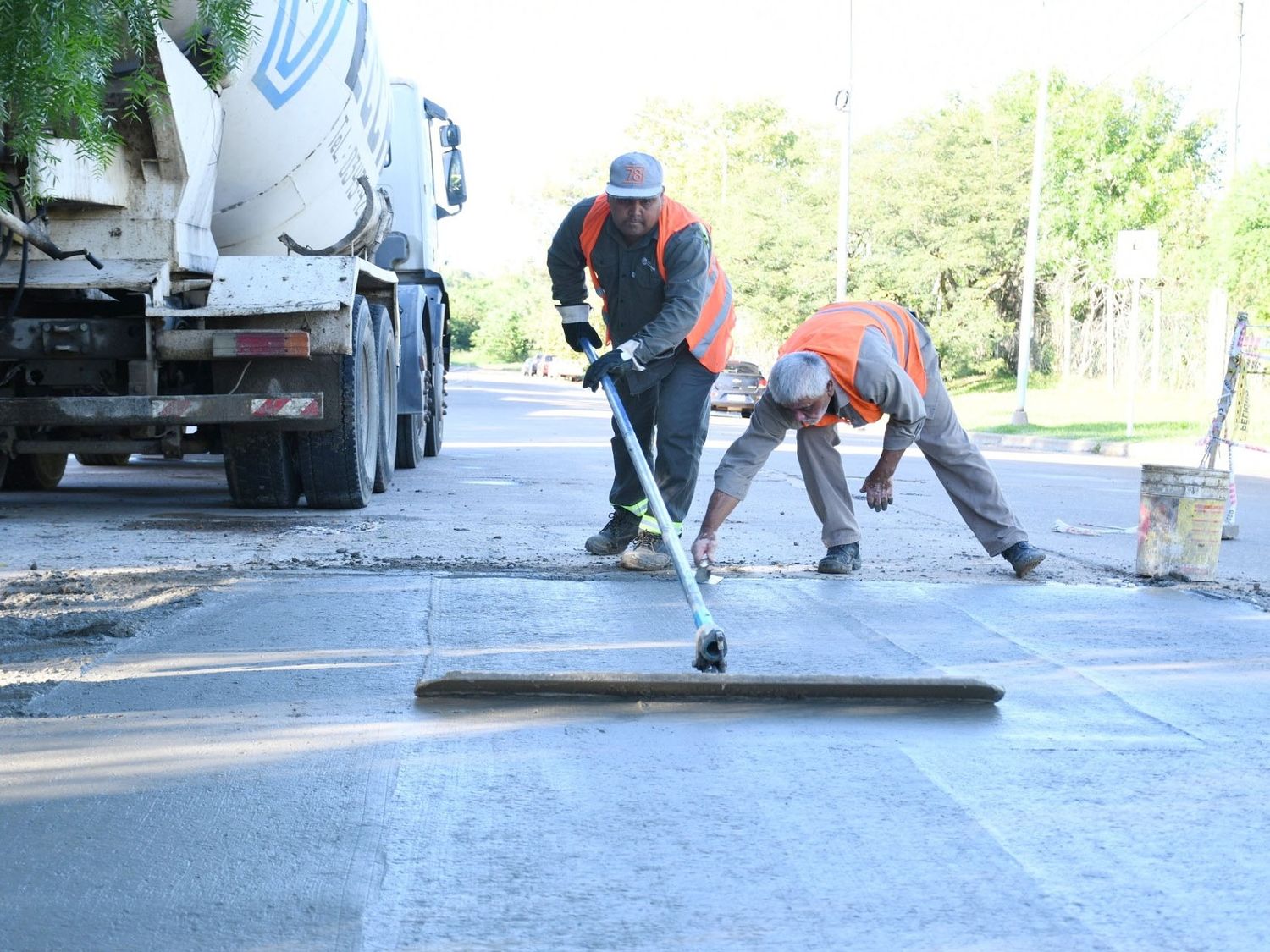 Programa de arreglo y bacheo de calles