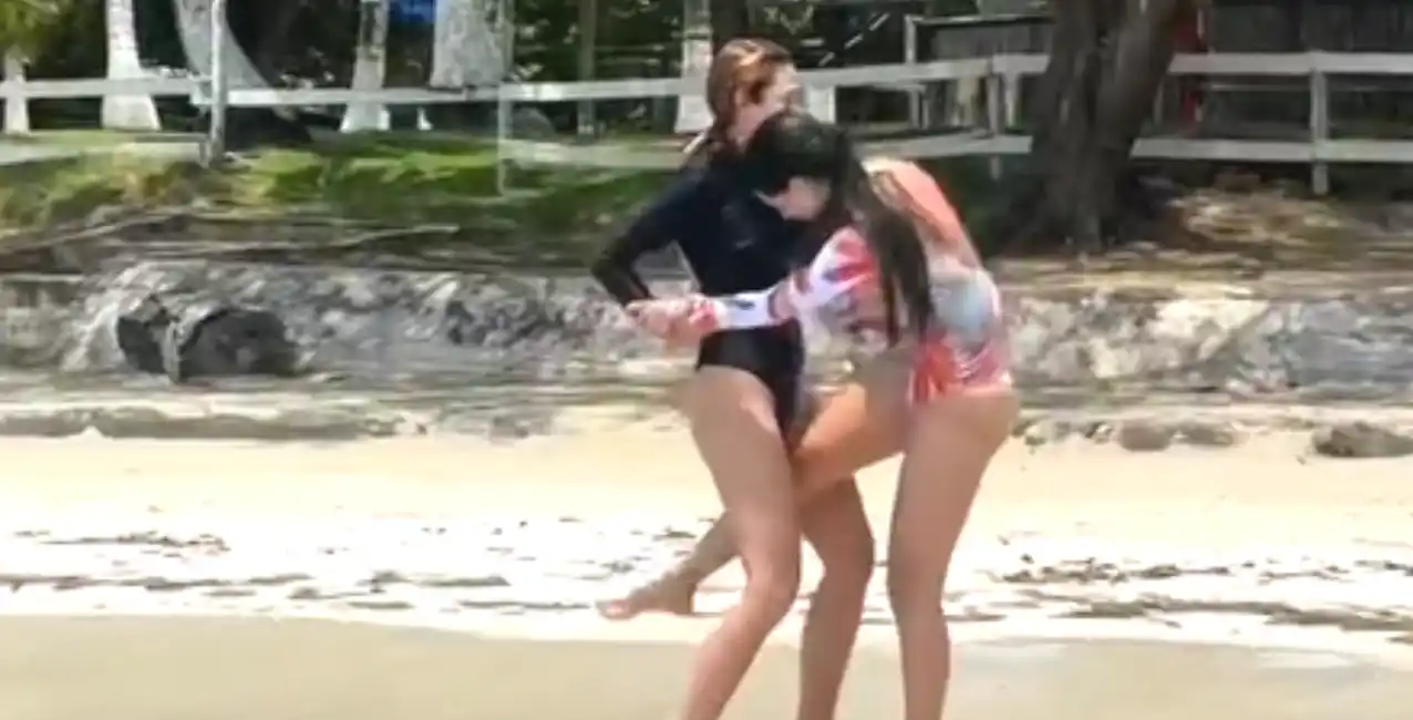 El video se volvió viral en las redes sociales.