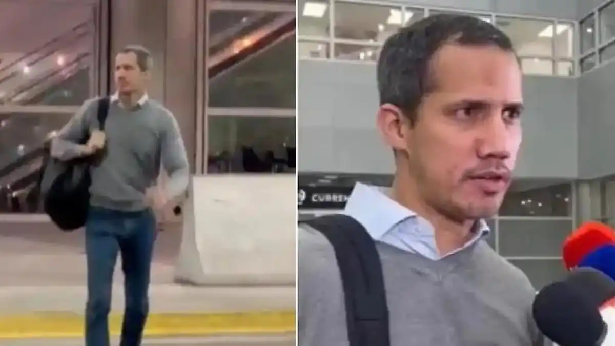 Así reaccionaron los venezolanos en Miami con la llegada de Guaidó (+ Videos)
