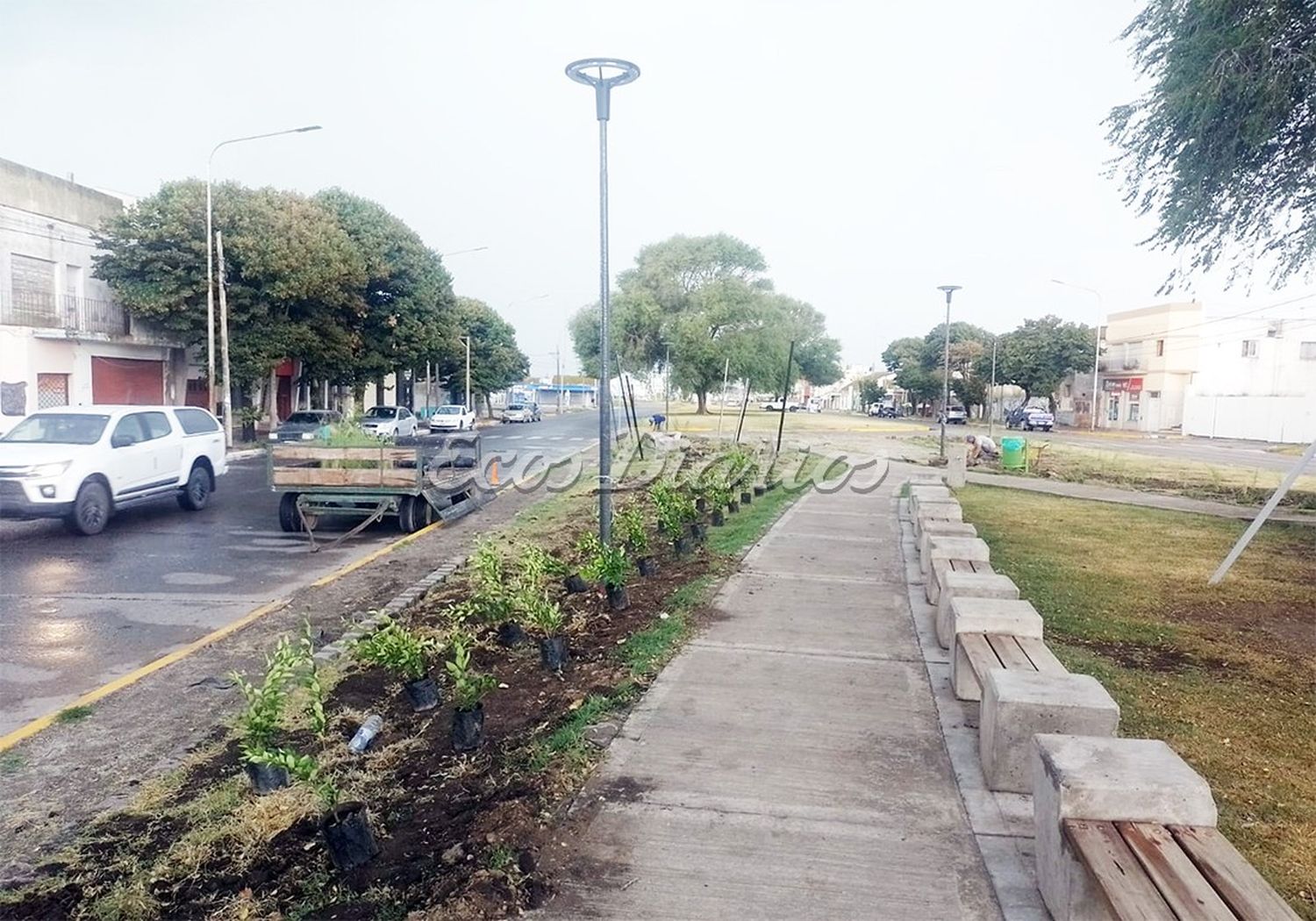 Plazoleta de 59 entre 16 y 18