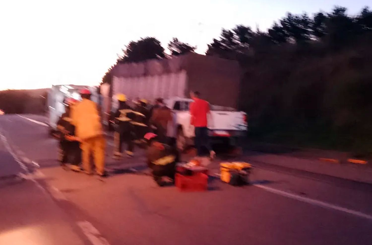Murió un hombre en un accidente sobre la ruta 226
