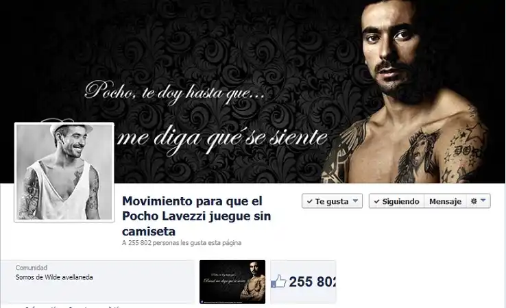 El colmo: "Movimiento para que el Pocho Lavezzi juegue sin camiseta"