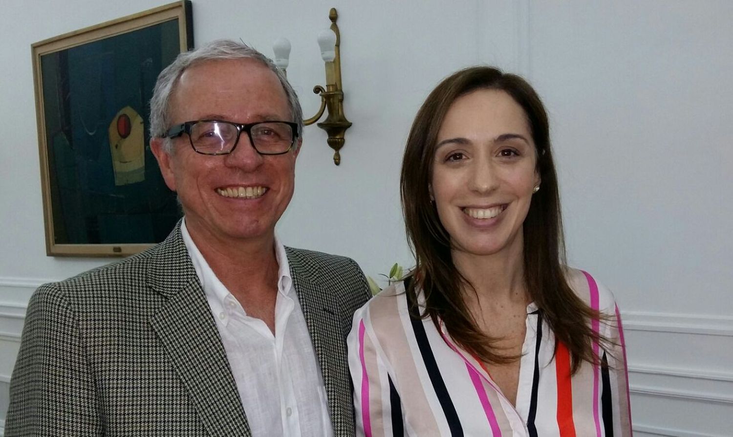 El Senador Marcelo Pacífico se reunió con Vidal