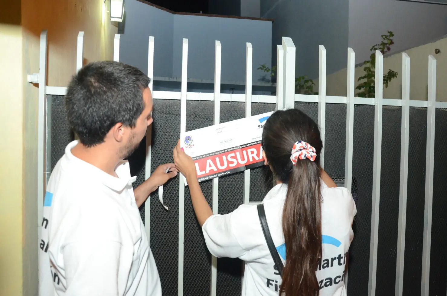 San Martín: Allanan y clausuran un prostíbulo céntrico