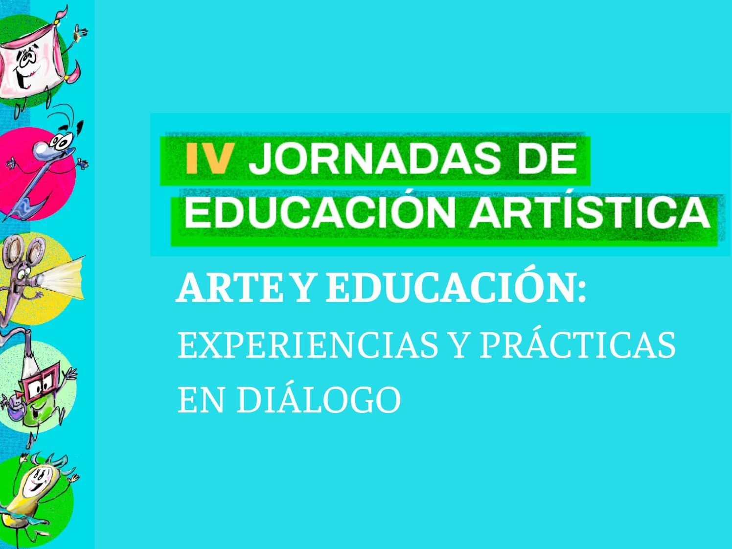 El CGE realizará las IV Jornadas de Educación  Artística de manera virtual