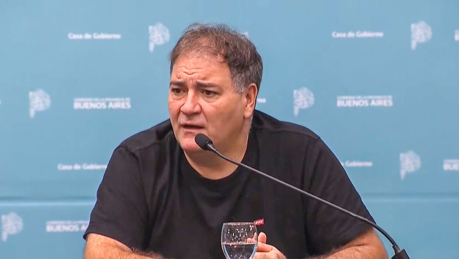 Alonso criticó la represión y se diferenció del protocolo Bullrich: "Para ellos cualquier protesta es desestabilizante"