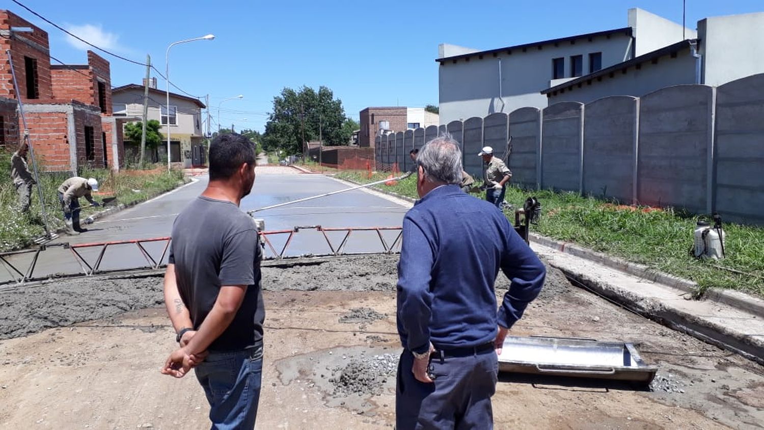 Lunghi destacó que con las obras “estamos  dando un paso fundamental para Tandil”