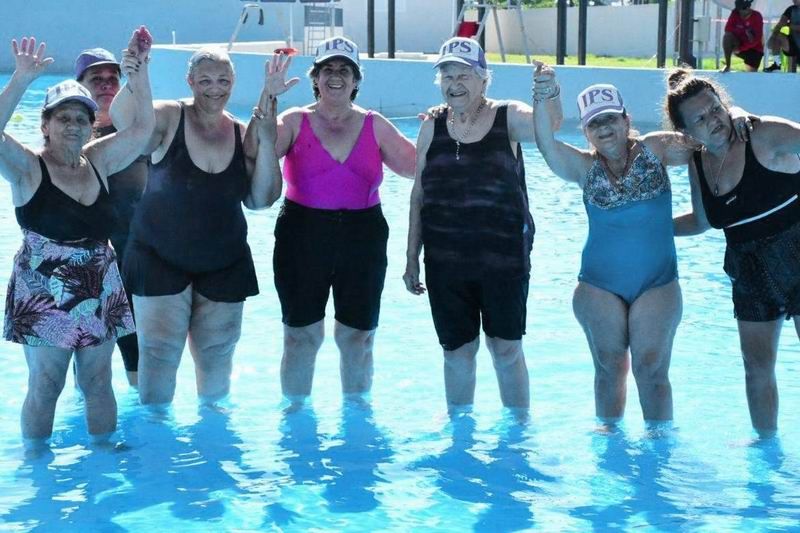 Beneficiarios del IPS iniciaron la colonia 
de vacaciones en el Parque Acuático