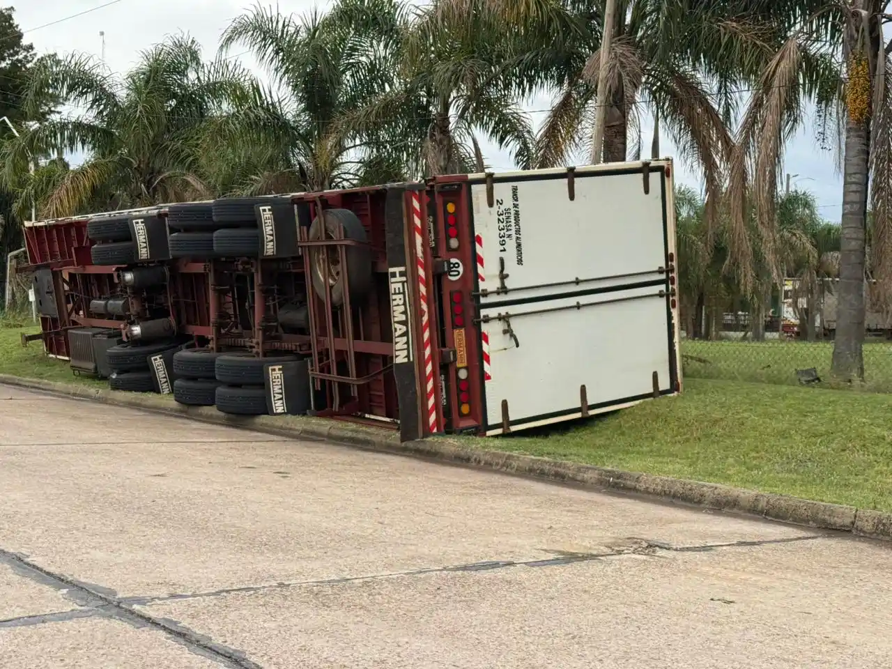 Crespo: una madrugada de intenso trabajo por el temporal