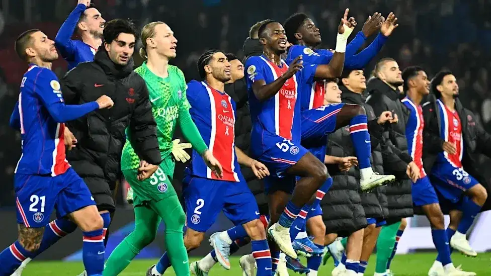 El conjunto parisino conquistó la Ligue 1, la Copa Intercontinental y la Champions League, certamen en el que consiguió su segundo título consecutivo.