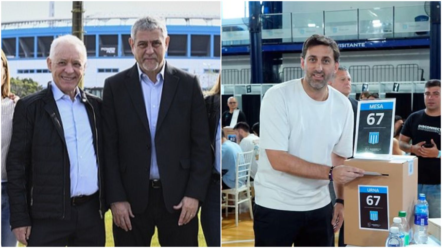 Ferraresi felicitó a Milito por su triunfo en las elecciones de Racing pero le recordó: "Los clubes son de los socios"