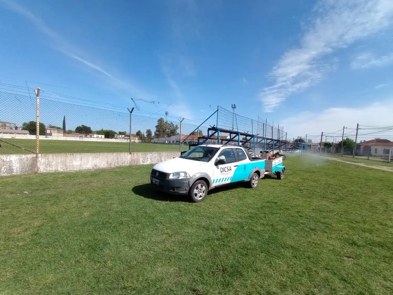 Realizan fumigaciones en toda la Ciudad